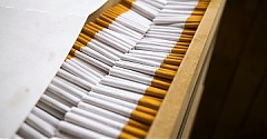 Lithuanian customs officers detain smuggled cigarettes worth almost EUR 2 mln in Kybartai Lithuanian customs officers detain smuggled cigarettes worth almost EUR 2 mln in Kybartai