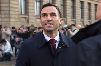 Основной кандидат на пост мэра Риги от партий, победивших на муниципальных выборах 29 августа Мартиньш Стакис