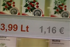 Из 100 основных товаров в Литве в январе подорожала почти половина Из 100 основных товаров в Литве в январе подорожала почти половина