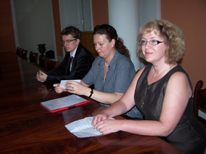 На конференции в Академии Подласка. Польша. 10.06.2010.