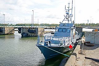 Катер эстонской береговой охраны.