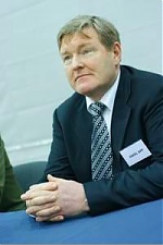 Эндель Сифф на презентации прибора для мониторинга состояния окружающей среды LIDAR.