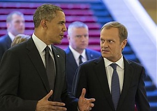 Барак Обама и Дональд Туск. Фото: premier.gov.pl