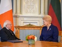 Президент Ирландии: литовцев у нас очень ждут Президент Ирландии: литовцев у нас очень ждут