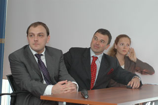 На семинаре Barclays Bank/Maximus Capital в Риге.
