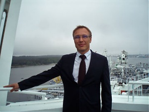 Тадас Матулионис, директор департамента СПГ Knowledge Driven. Фото автора.