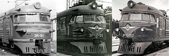 Электропоезда, выпускавшиеся на РВЗ с 1957 по 1962 гг. Фото retro-lv.club