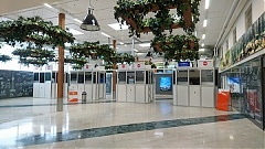 В порту Tallinna Sadam открыли обновленный зал прибытия терминала A В порту Tallinna Sadam открыли обновленный зал прибытия терминала A