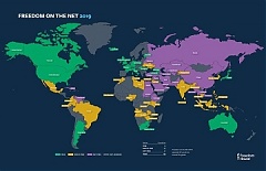 Freedom on the Net 2019-- кризис на популярных онлайн-площадках, Эстония - на втором месте по свободе интернета Freedom on the Net 2019-- кризис на популярных онлайн-площадках, Эстония - на втором месте по свободе интернета