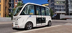 Латвийские Елгава и Айзкраукле впервые протестируют беспилотный автобус Латвийские Елгава и Айзкраукле впервые протестируют беспилотный автобус
