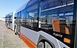 На улицы Вильнюса выехал первый гибридный автобус На улицы Вильнюса выехал первый гибридный автобус