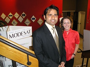 Manish Sinha and Maud Pasturaud.