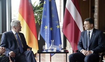 Joachim Gauck and Raimonds Vejonis. Wartburg, 21.09.2015. Photo: president.lv