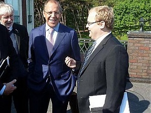Sergei Lavrov and Urmas Paet in Kaliningrad. Photo: flickr.com