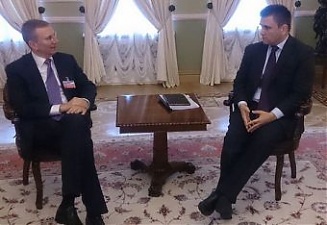 Edgars Rinkevics and Pavlo Klimkin. Kyiv, 27.10.2015. Photo: flickr.com