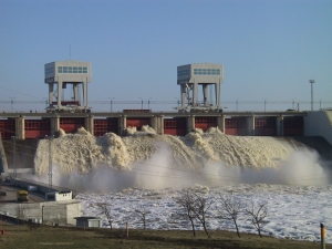 Plavinu HES hydro power plant
