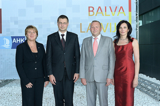 At the awarding ceremony in Riga, 2.06.2011. Photo: flickr.com