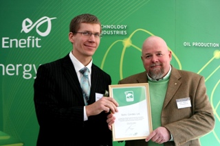 Aivar Tihane and Jens Thorup Thogersen. Photo: Enefit