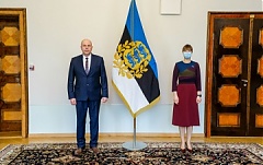 Estonian president appoints Raul Siem to office as minister of foreign trade, IT Estonian president appoints Raul Siem to office as minister of foreign trade, IT