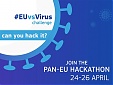 Pan-European Hackathon to develop innovative solutions to overcome societal challenges related to coronavirus Pan-European Hackathon to develop innovative solutions to overcome societal challenges related to coronavirus