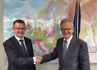 Arunas Dulkys and Walter Deffaa. Photo: vkontrole.lt Arunas Dulkys and Walter Deffaa. Photo: vkontrole.lt