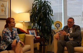 Keit Pentus-Rosimannus and Jeffrey Feltman. Photo: flickr.com