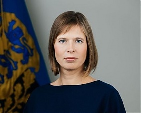 Kersti Kaljulaid. Photo: twitter.com.