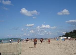 Jurmala's beach. BC's photo.