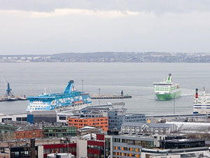 Port of Tallinn.