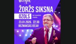 “Olympic Voodoo Casino” aicina uz jestru vakaru ar Žoržu Siksnu un Ozolu