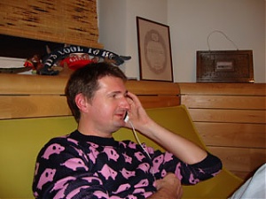 Эрик Стендзениекс, директор рекламного агентства !MOOZ. Рига, 23.11.2009.