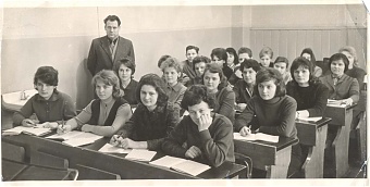 Лекция в Политехническом институте, 1966 г.