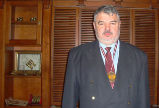 Президент ДЭК Павол Баранай. Рига, 18.02.2010.
