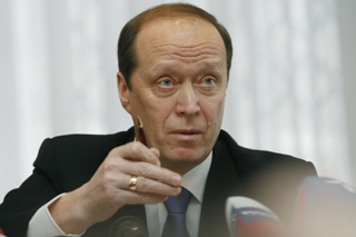 Посол России в Латвии Александр Вешняков.