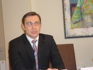 Вадим Ерошенко, член правления Рижского свободного порта.