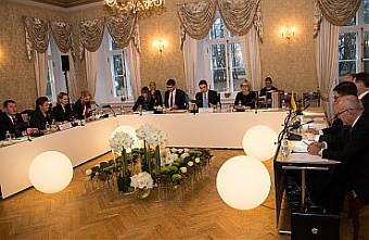 На заседании Балтийского совета министров (БСМ) в Таллинне. Фото: flickr.com